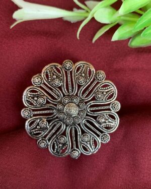 Classic Oxidized Vintage Rings