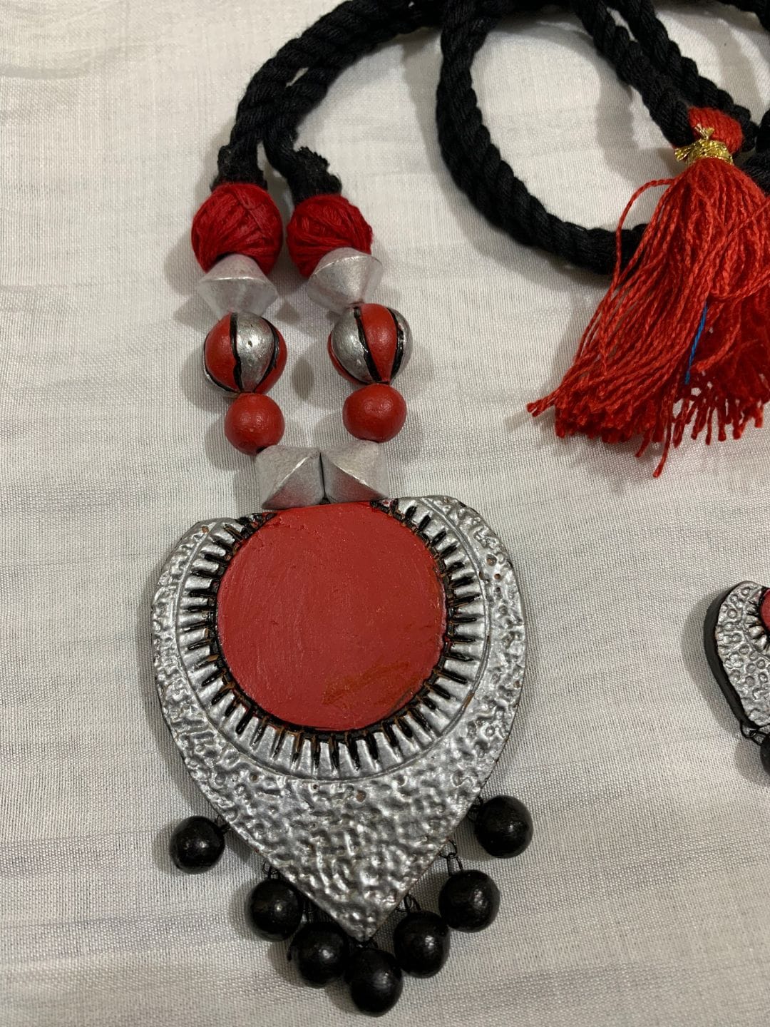 Rustic Red & Black Terracotta Set - Image 3