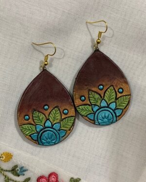 Clay Jewelry with Handpainted Design