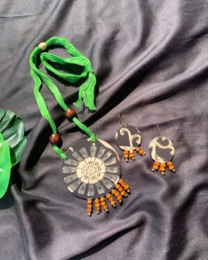 Tribal Bloom Handmade Necklace Set