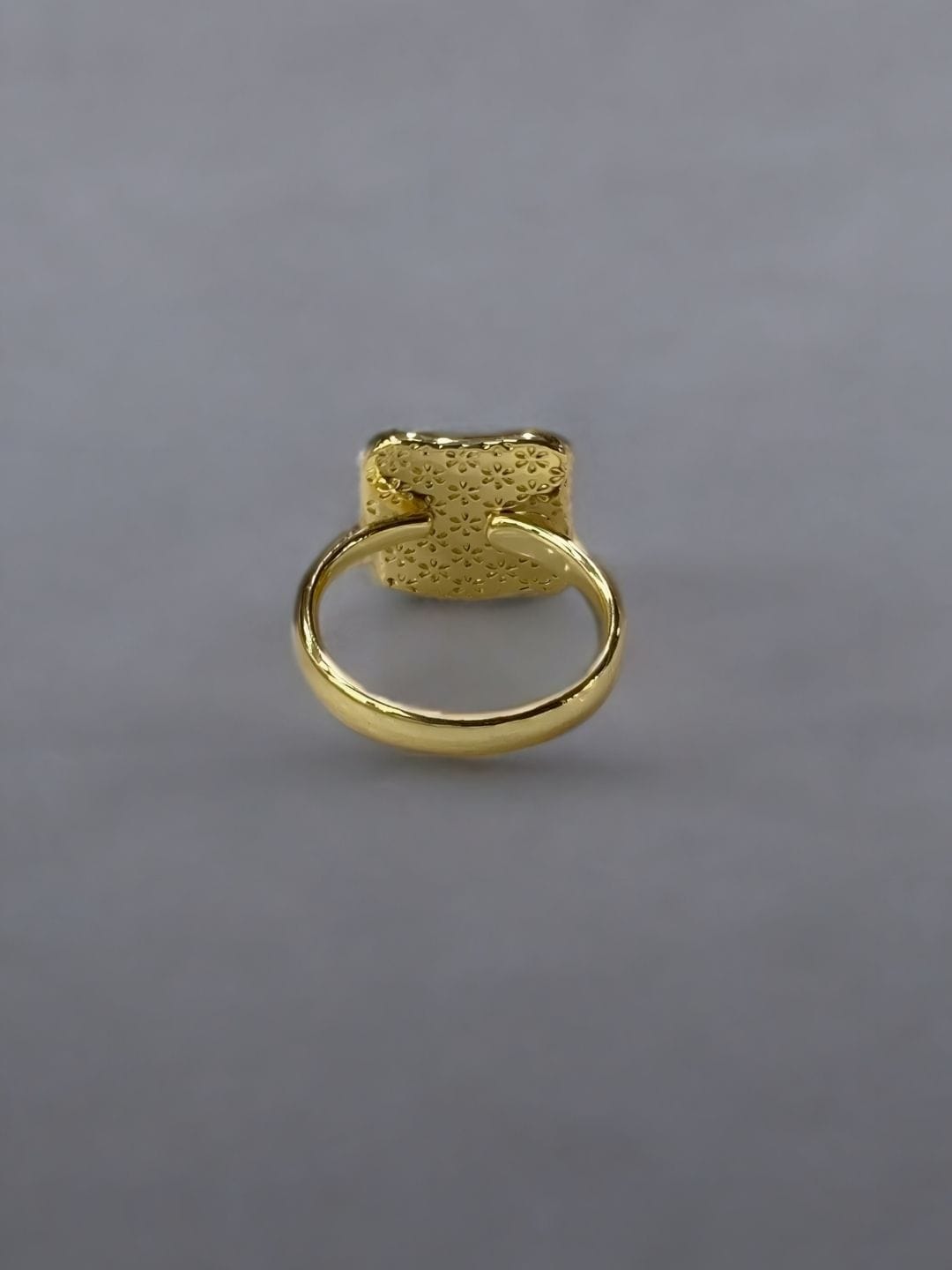 Lotus Enamel Art Ring - Image 5