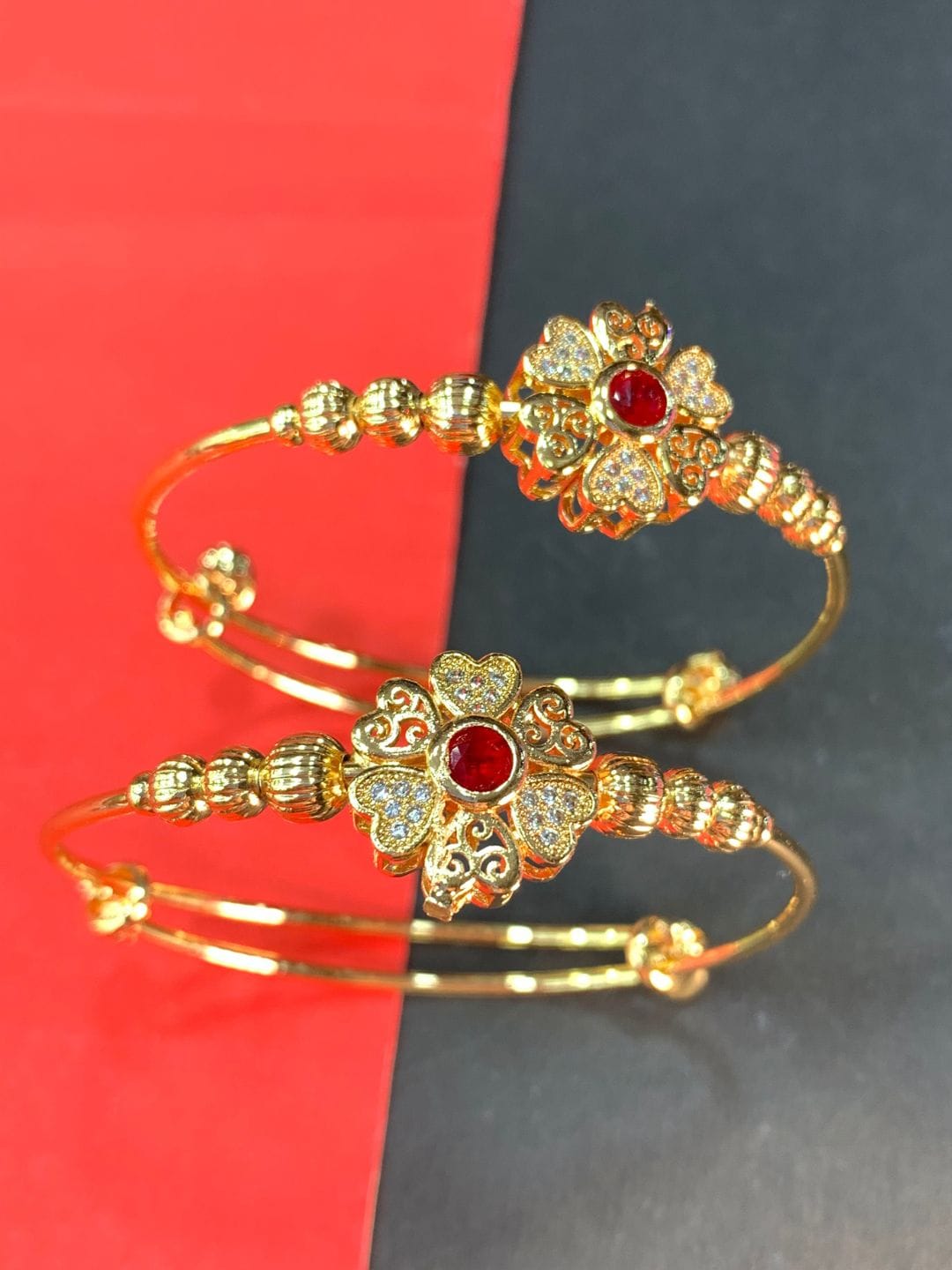 Gulnaar Gold Adjustable Bracelet - Image 4