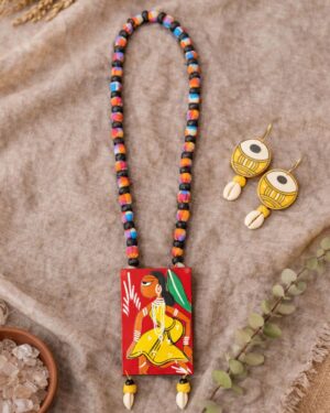 Handmade Pattachitra Necklace