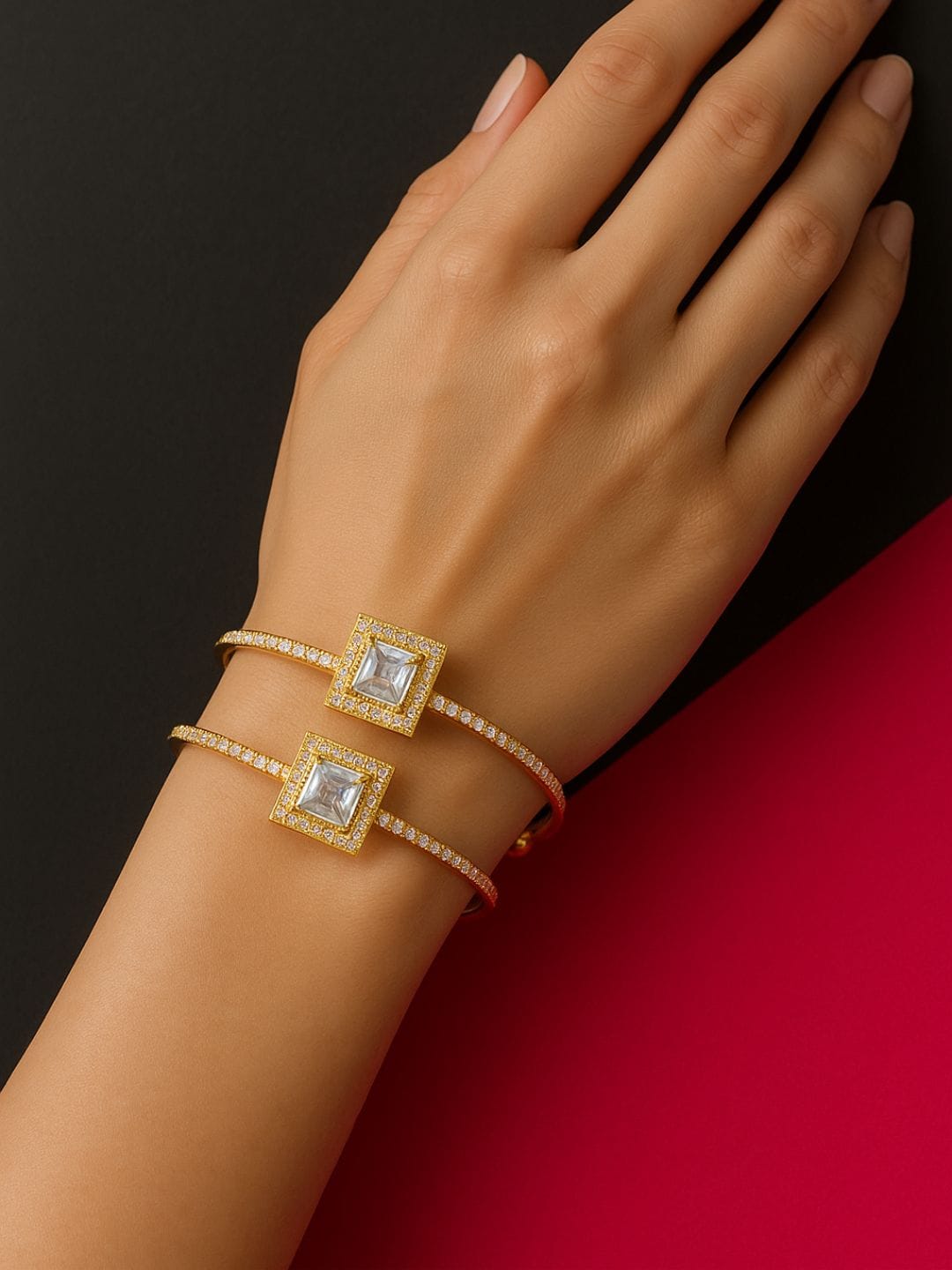 Square Glow AD Adjustable Bracelet - Image 7