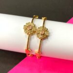 Set of 2 Champagne Bloom Bangles